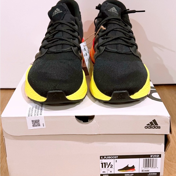 Adidas X_PLRBOOST IF2921 ‘Black Pulse Lime Gradient’ Men US 11.5 New main image 4